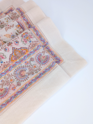 Paisley 100% Cashmere Scarf- Lightweight