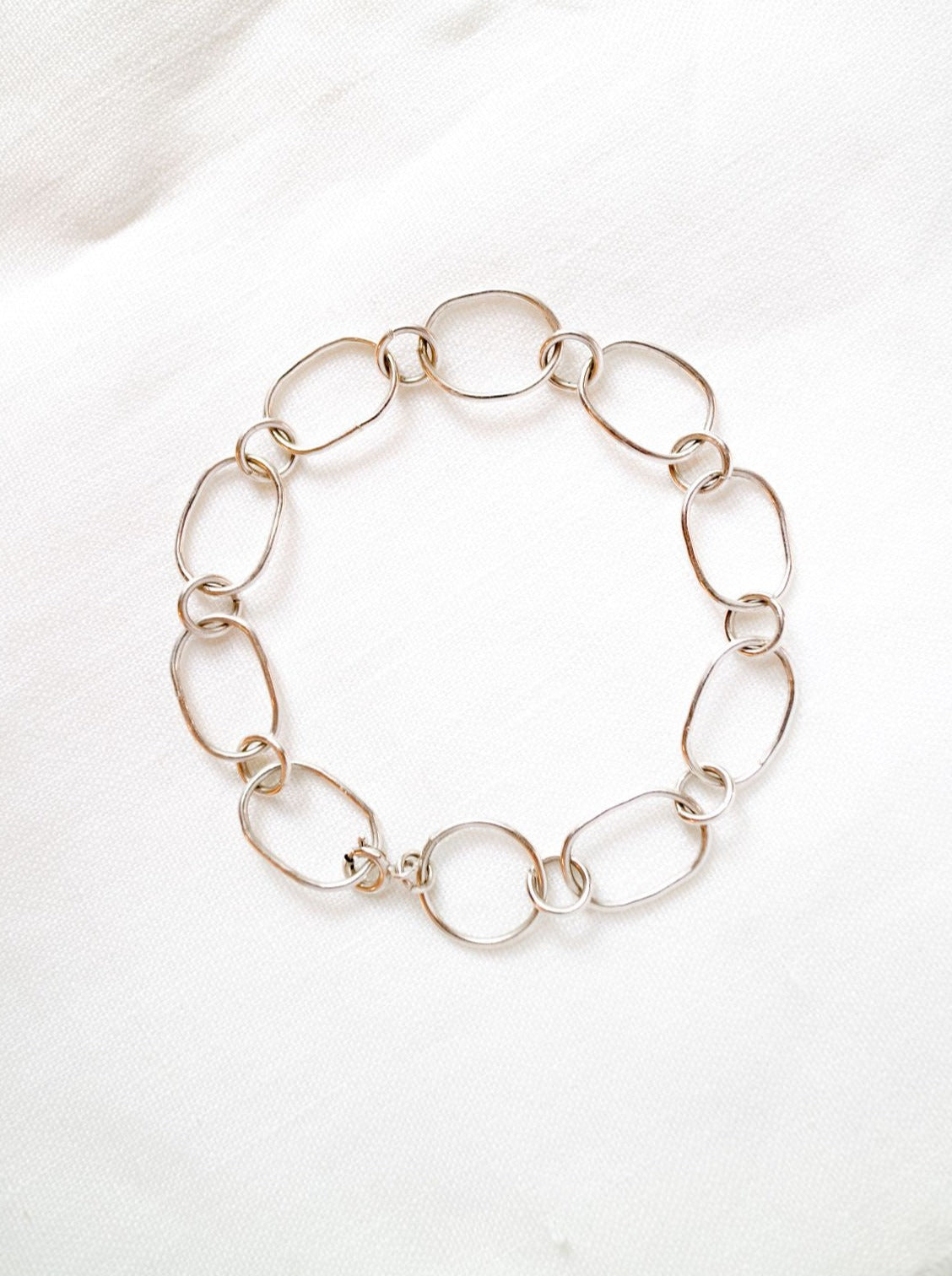 Statement Link bracelet