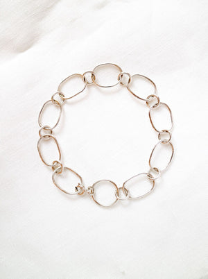 Statement Link bracelet