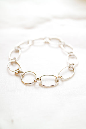 Statement Link bracelet
