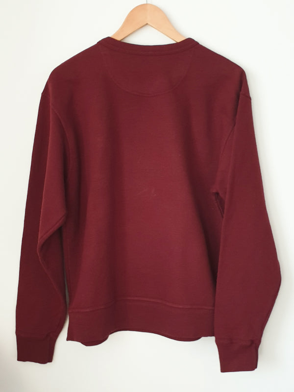 Vintage Ladies Champion Sweater- Burgundy