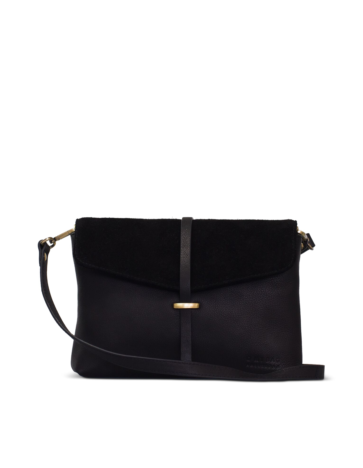 O My Bag Ella Midi 
Small suede & leather crossbody bag